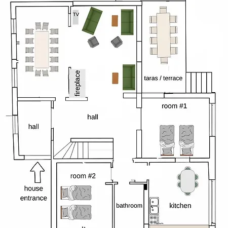 Rzeczna 4 Feriehus Tuczno (Walcz)